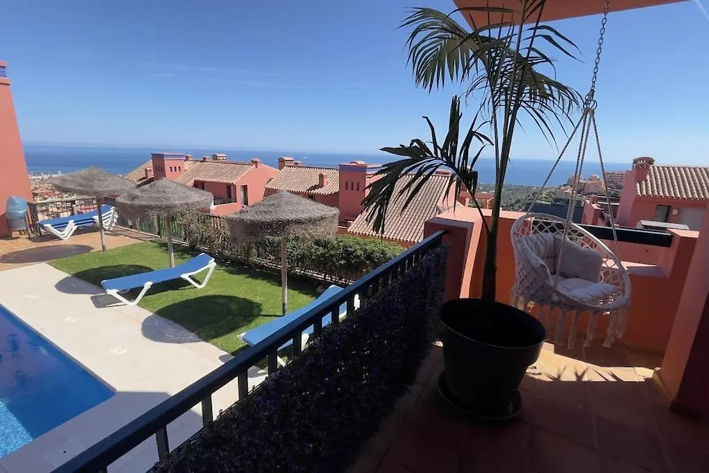 New Luxurious Apartment + 2 Bedrooms + Sea View + Pool Sitio de Calahonda 0*,  Spain